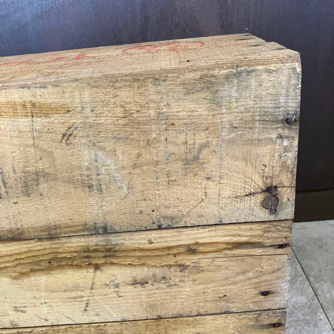 A-3 レトロ リオゲンダスト 木箱 昭和 アンカー印 ビンテージ 収納 古道具