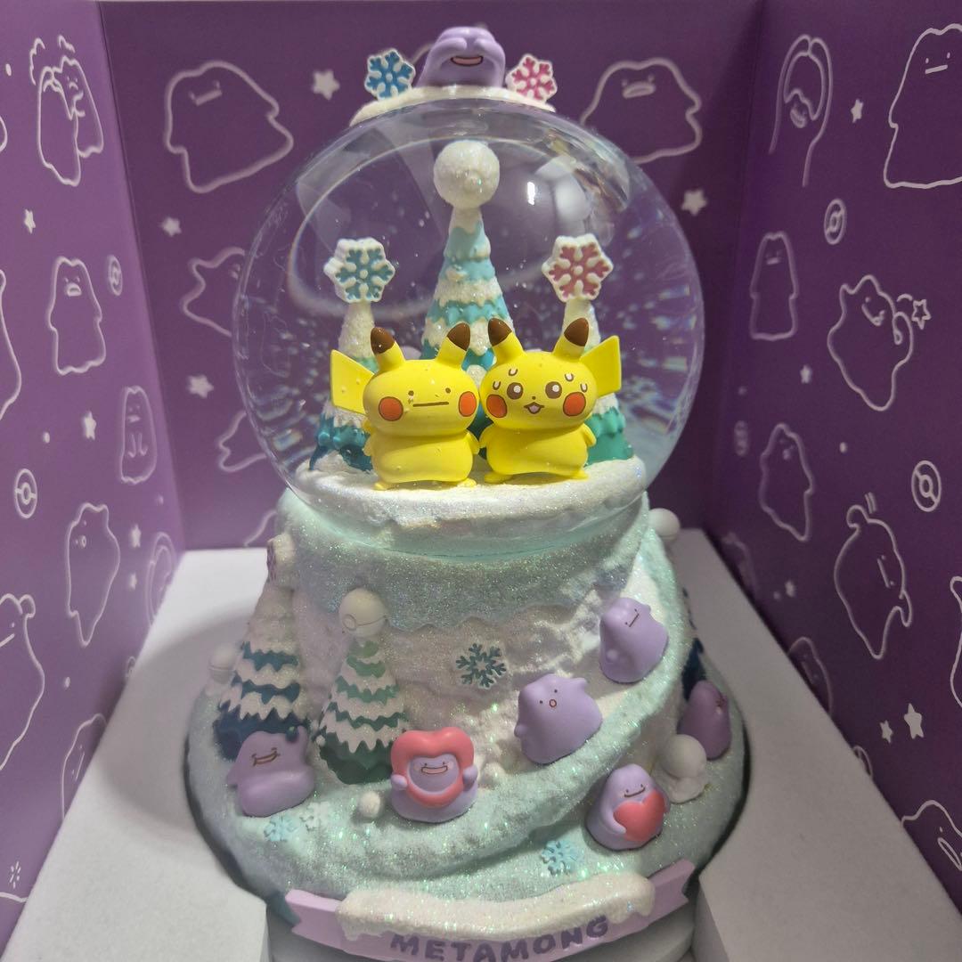 【韓国限定】ポケモン メタモン スノードーム mong ball