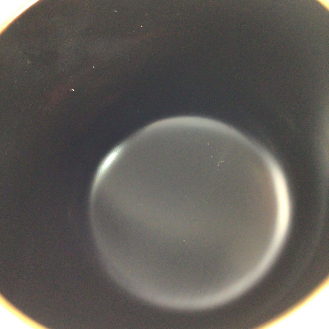 Ｎ５１９　棗　『塗師　哲山作』『溜塗』『遠山蒔絵』『中棗』　共箱　茶道具