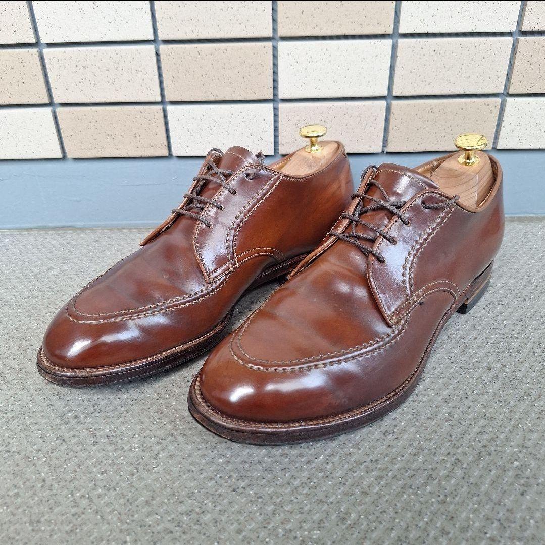 箱付き ALDEN ウイスキーコードバン 7 1/2D