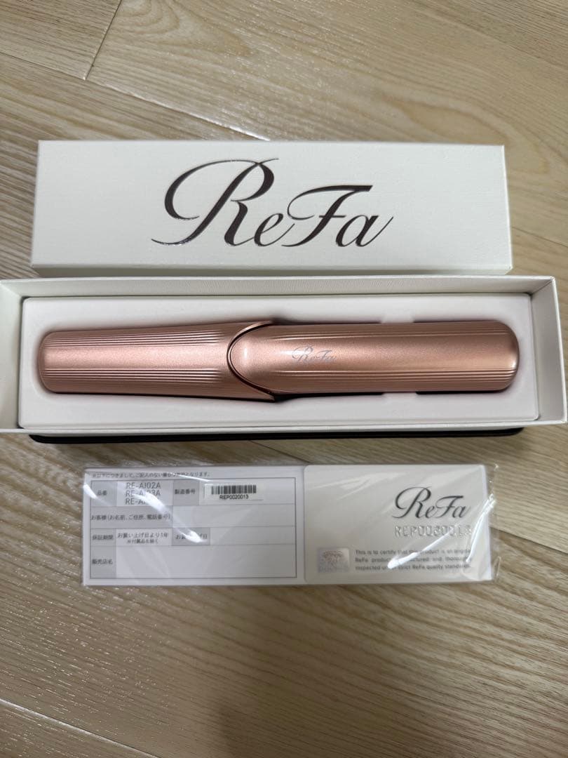 【美品】Refa フィンガーアイロン