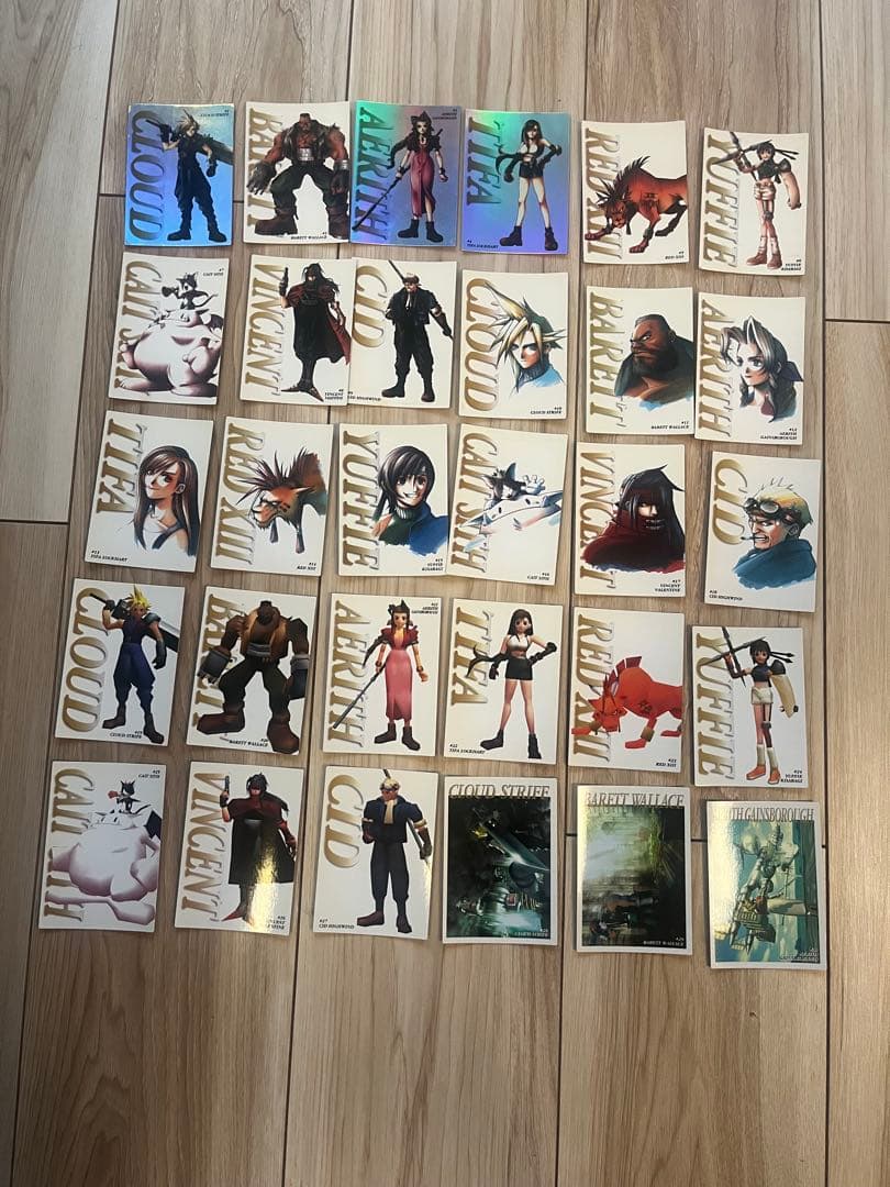 ファイナルファンタジーVII カードダスマスターズ　138枚