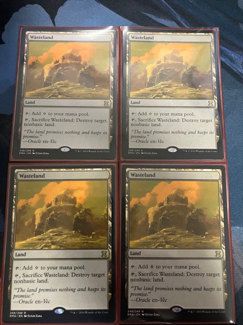 不毛の大地　英語版　4枚