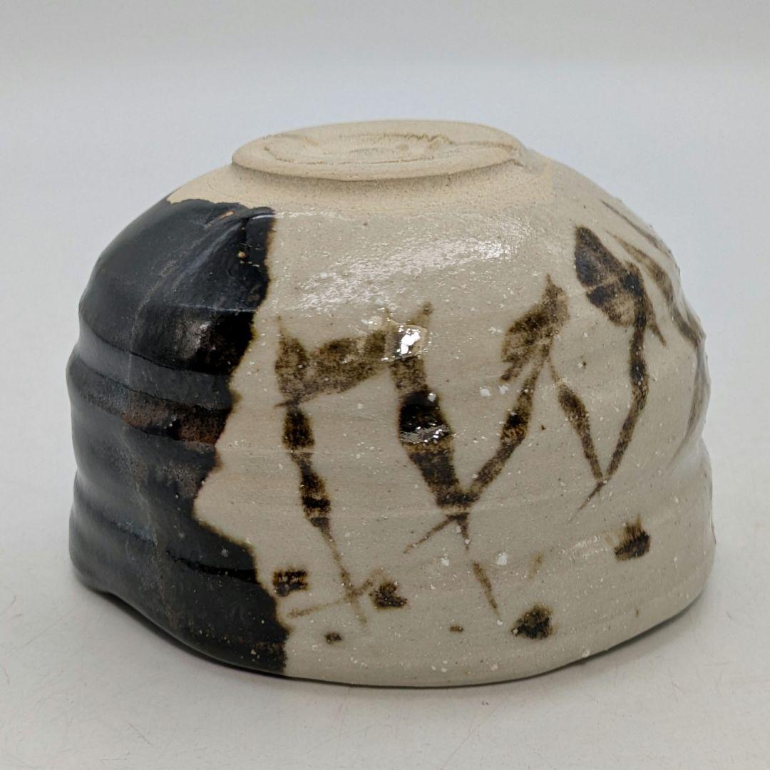 加藤仁 黒茶盌 共箱 織部焼 美濃焼 瀬戸焼 抹茶碗 抹茶茶碗 茶道具 茶器食器