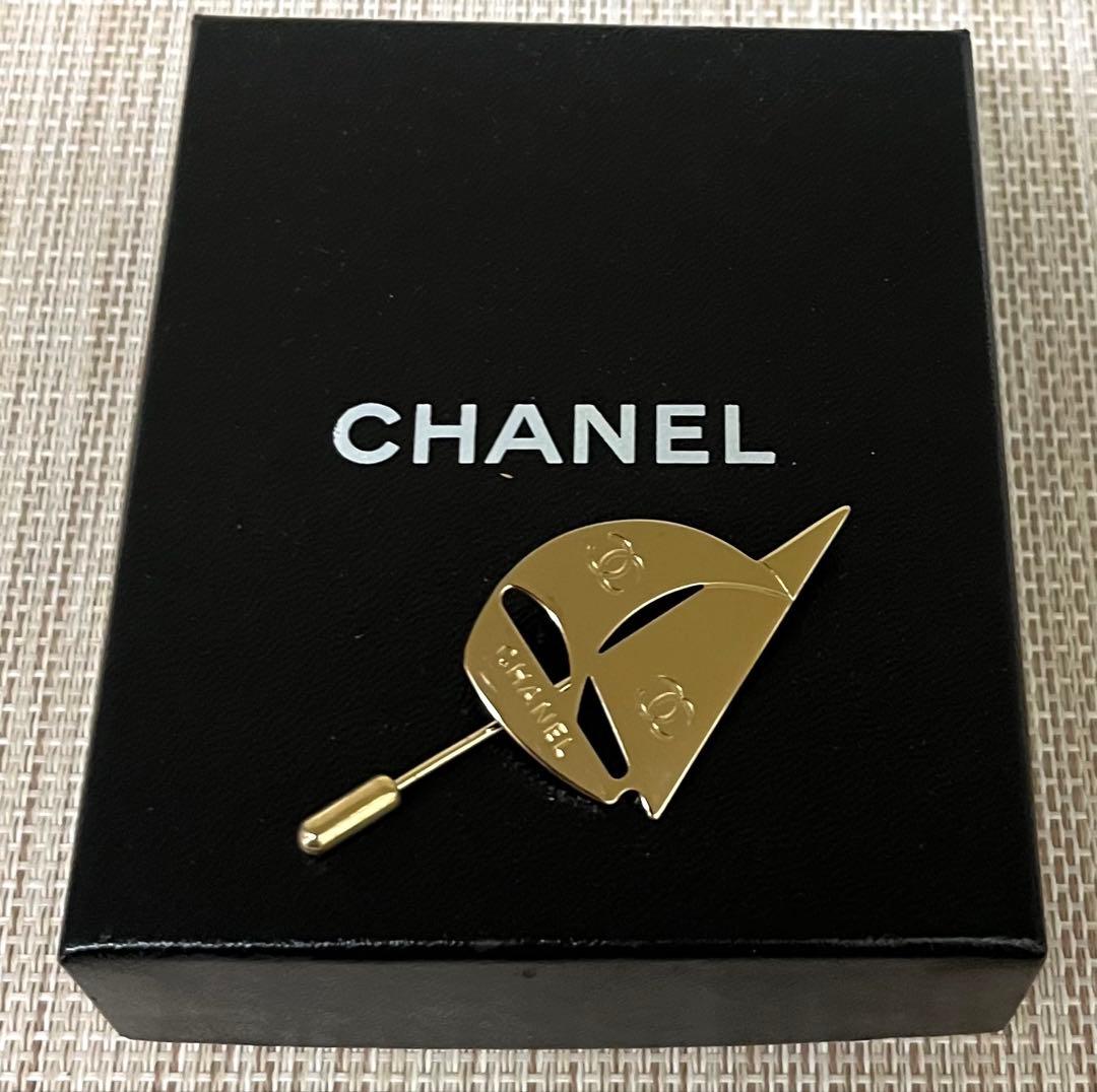 シャネル CHANEL ブローチ ピン ヨット ココマーク ゴールド