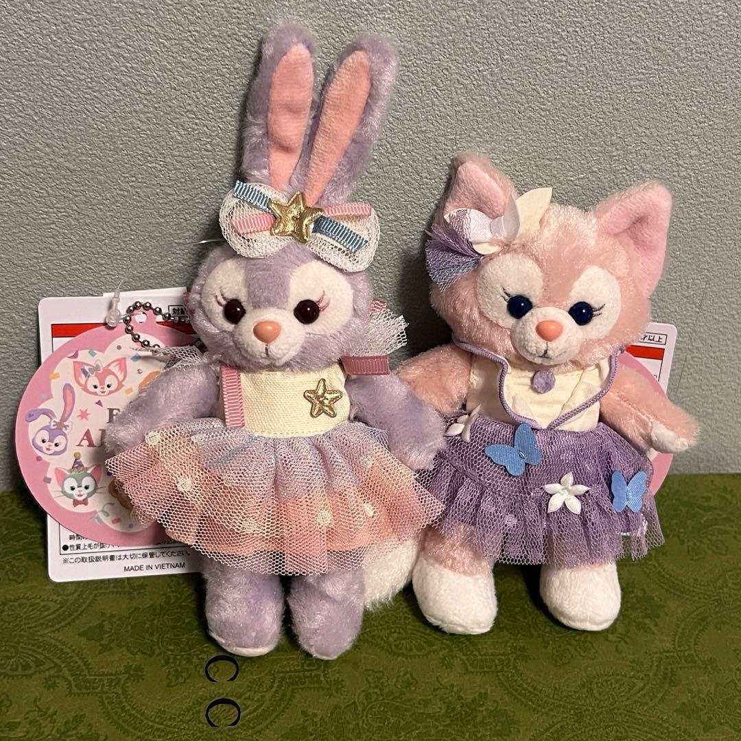 ステラルー&リーナベル　フロムオールオブアス 40周年　ぬいぐるみバッジ