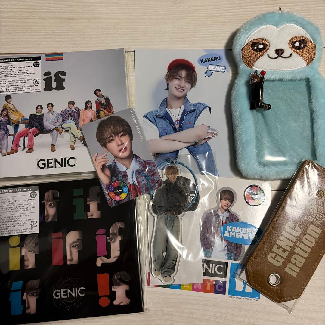 GENIC 雨宮翔　アクスタ　チェキ　トレカ