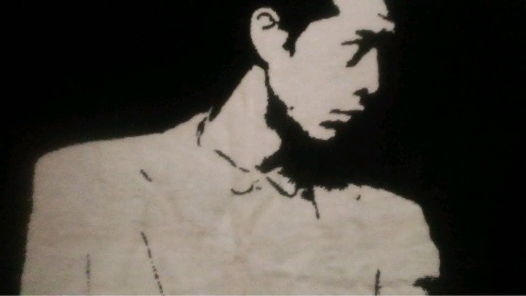 稀少当時モノ/矢沢永吉/ビーチタオル/シルエット