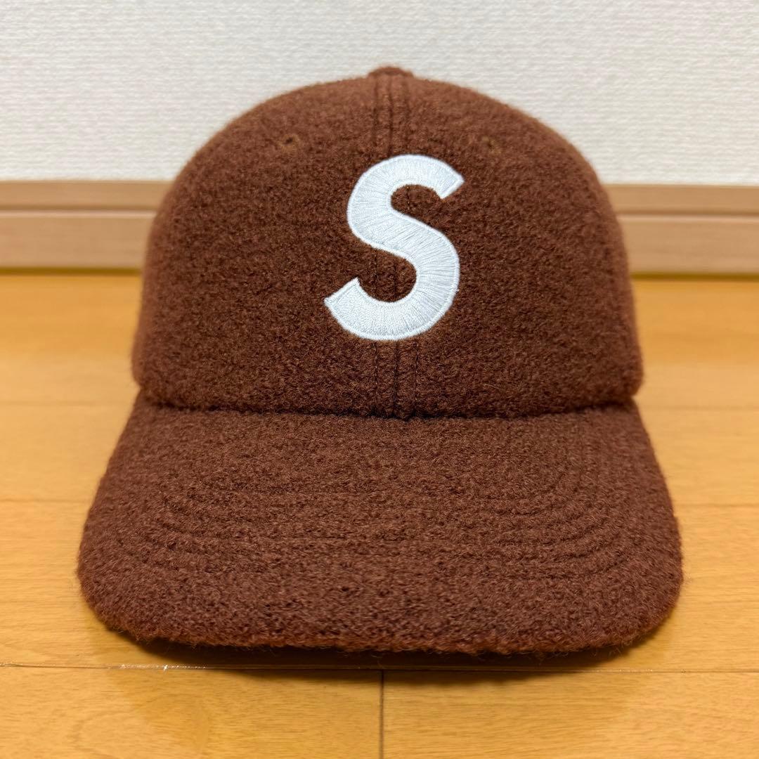 ほぼ未使用 Supreme Boiled Wool S Logo 6-Panel