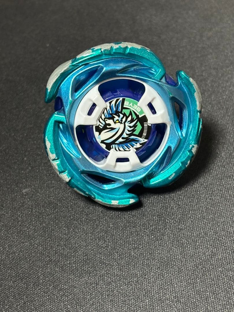 ベイブレードXエアロペガサス3-70A ダブルメタルコート:ブルー&グリーン