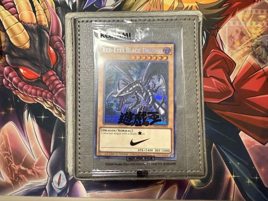 遊戯王 NIKEコラボ レッドアイズ・ブラックドラゴン NKC1-EN002