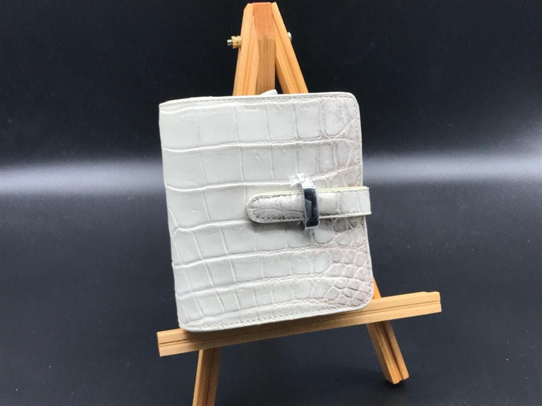 [たくや]ヒマラヤクロコの二つ折り財布#3