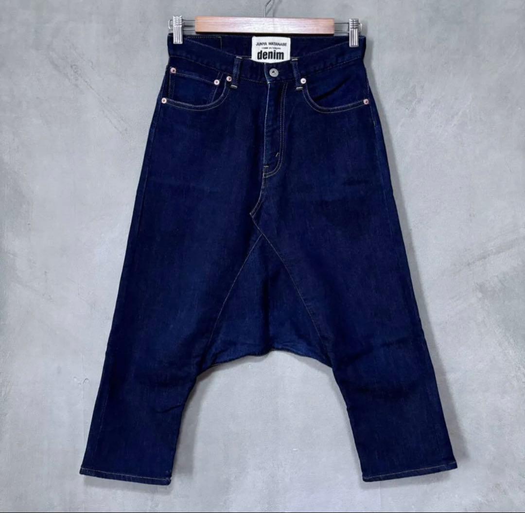 JUNYA WATANABE サルエルパンツ ダークブルー
