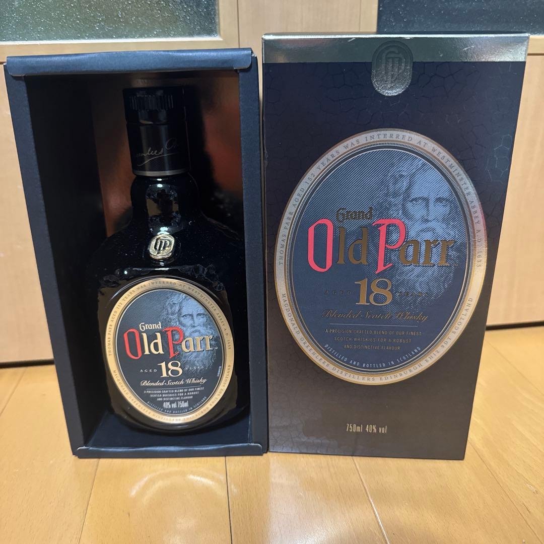 【新品未開封】オールドパー 18年　箱付