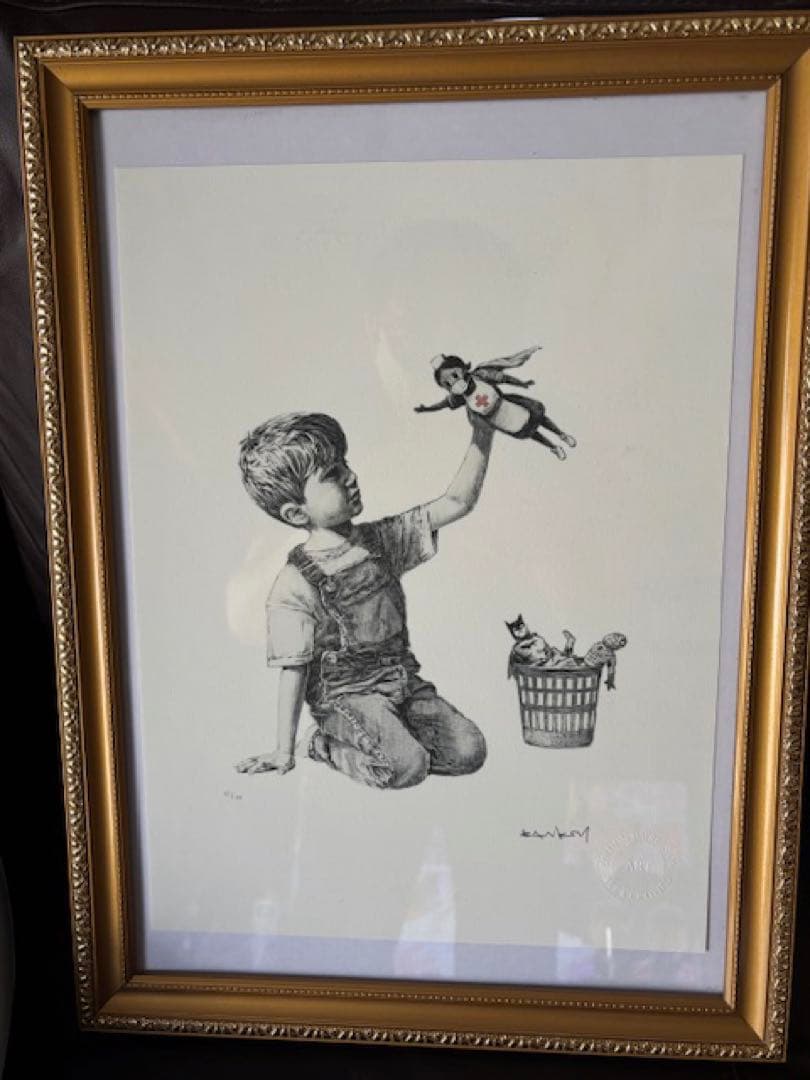 (Banksy),ゲームチェンジャー Game Changer リトグラフ