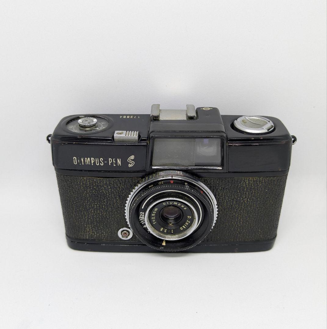 OLYMPUS【PEN S】希少ブラック D.Zuiko 2.8 f=3cm