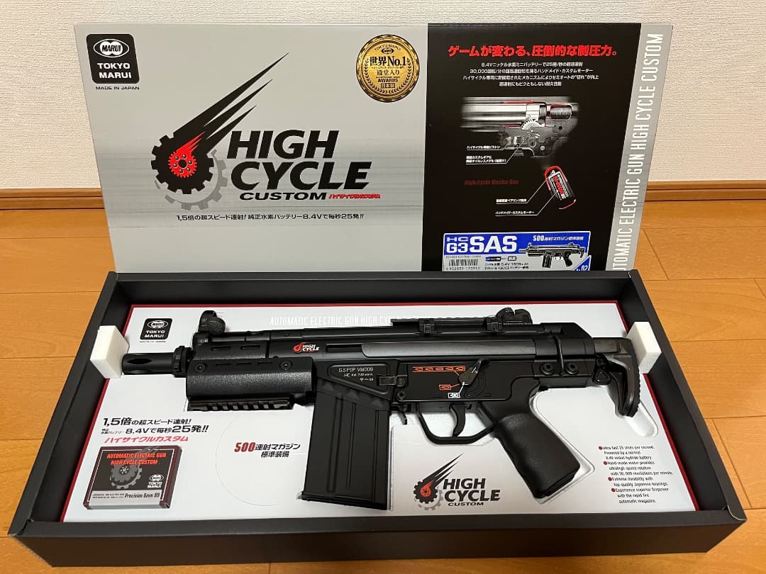 東京マルイ G3 SAS HC ハイサイクル 電動ガン