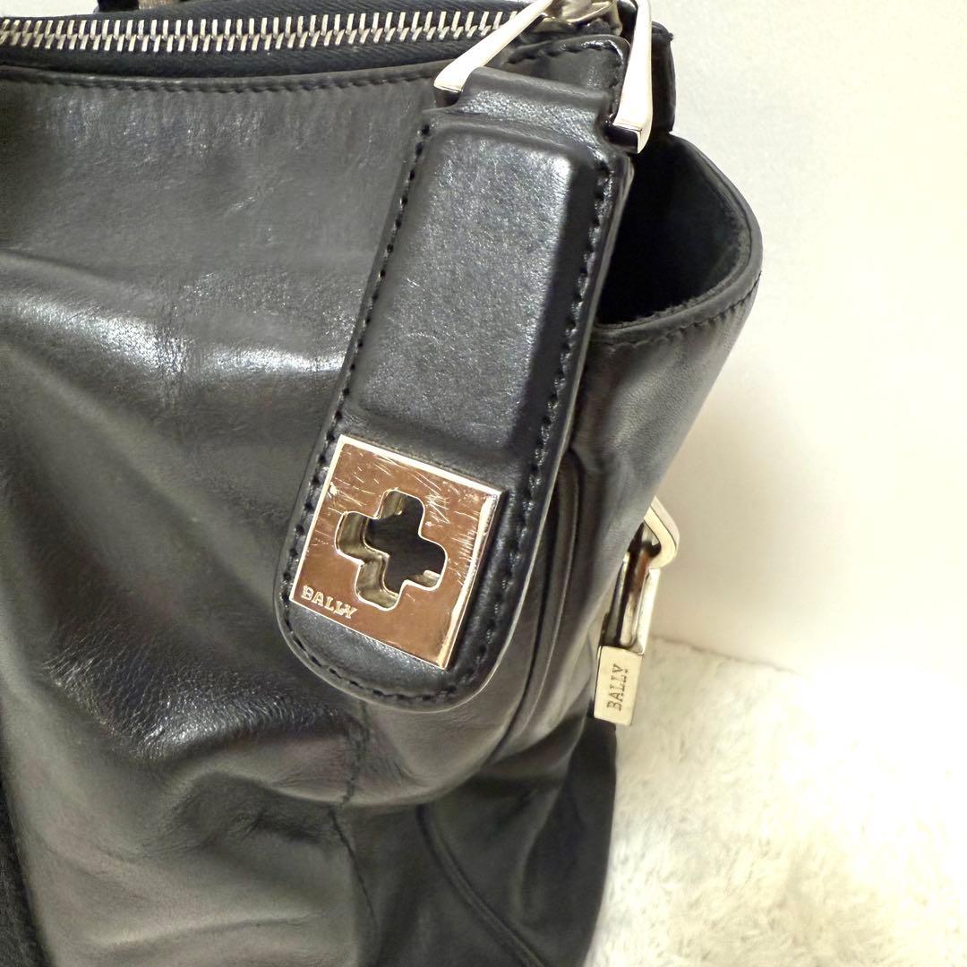 BALLY バリー　メンズビジネスバッグ　ブリーフケース　ブラック　レザー