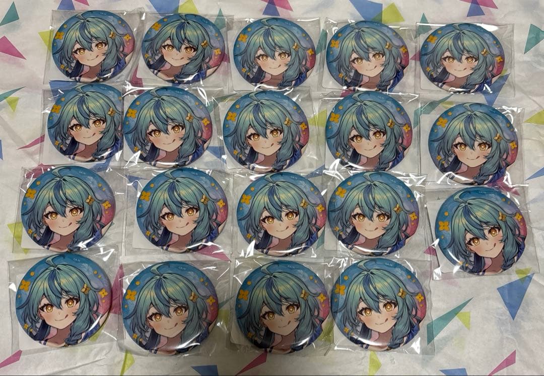 にじさんじ　DMMスクラッチ　珠乃井ナナ　缶バッジ