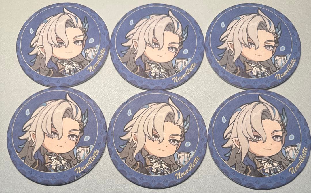 原神　ドイツhoyoverseカフェ ヌヴィレット　コースター