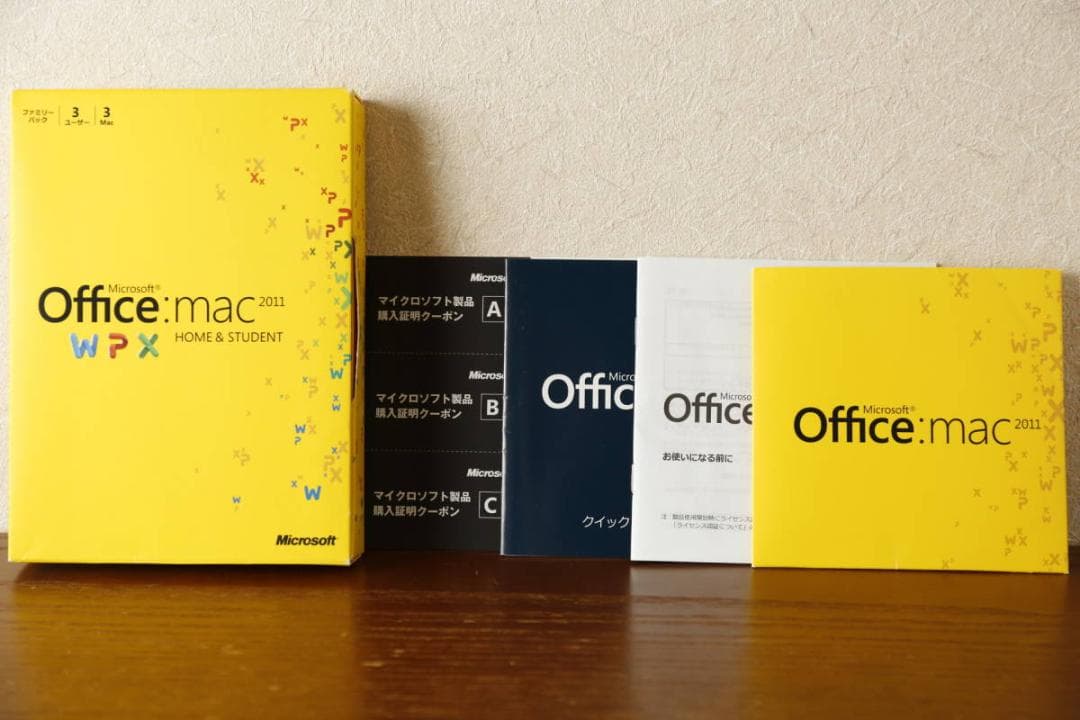 Microsoft マイクロソフト♪Office for Mac 