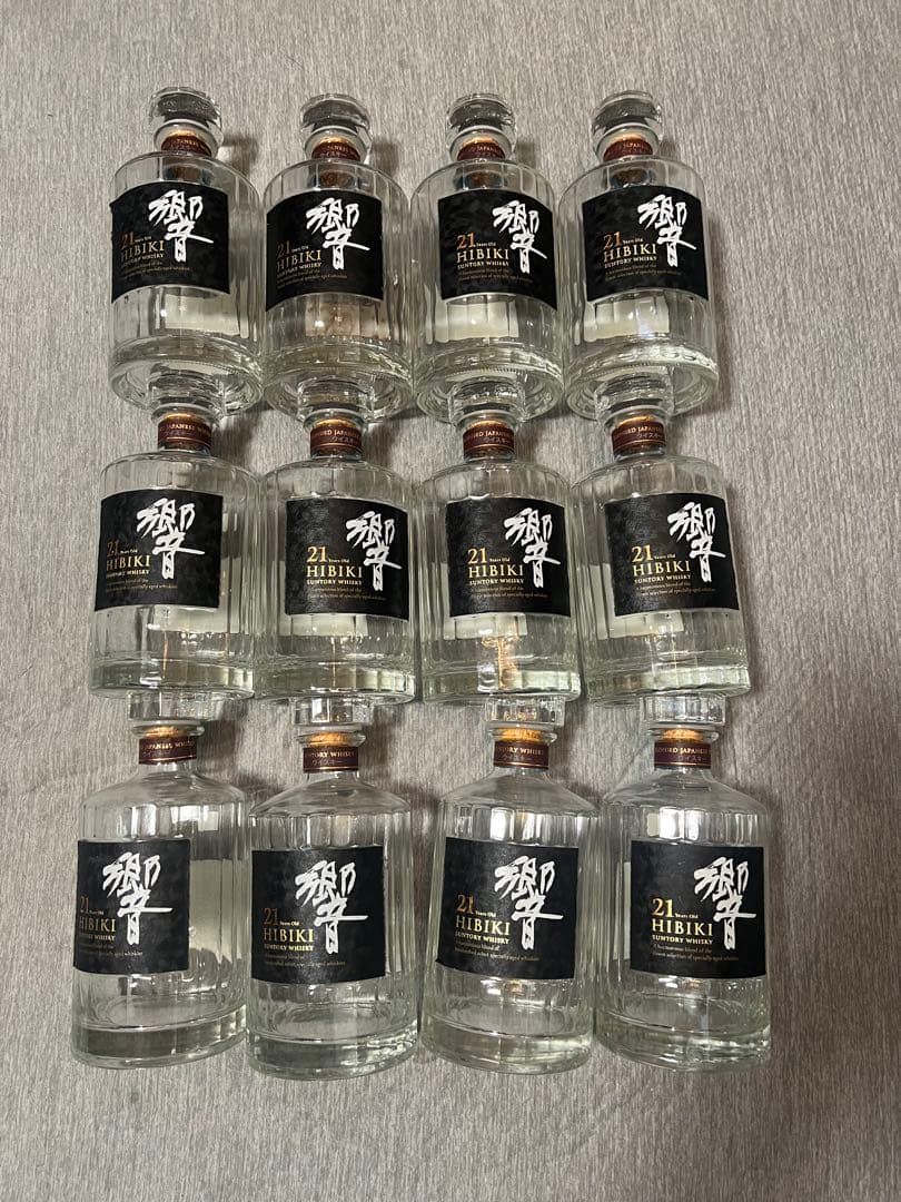 サントリー響21年空ビン12本セット②