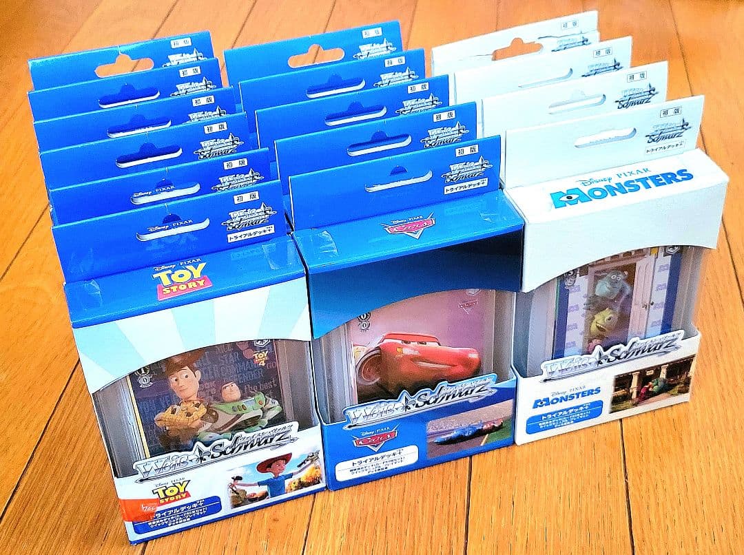 ディズニー ヴァイス シュヴァルツ PIXAR トライアルデッキ 15個セット