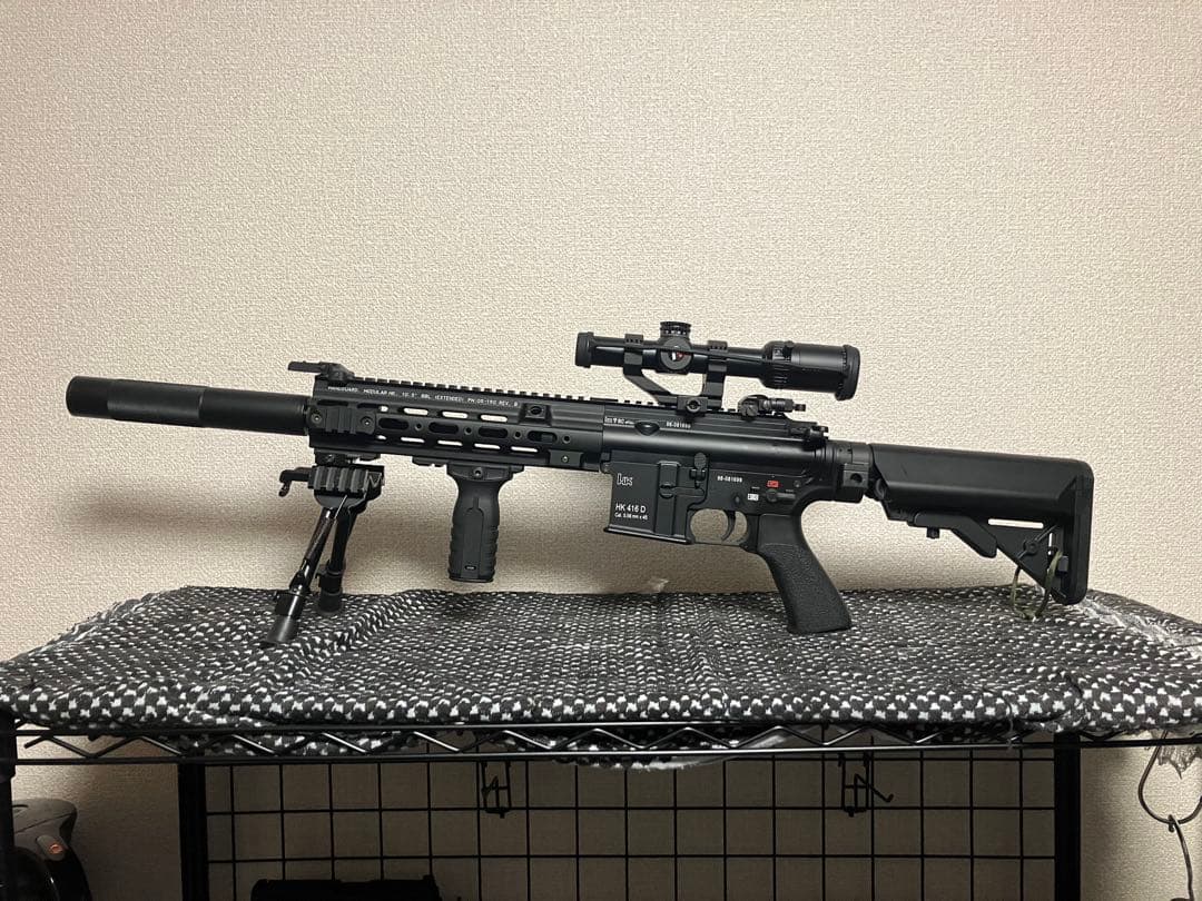 GACKT様用　次世代電動ガン　HK416 デルタカスタム　ブラック