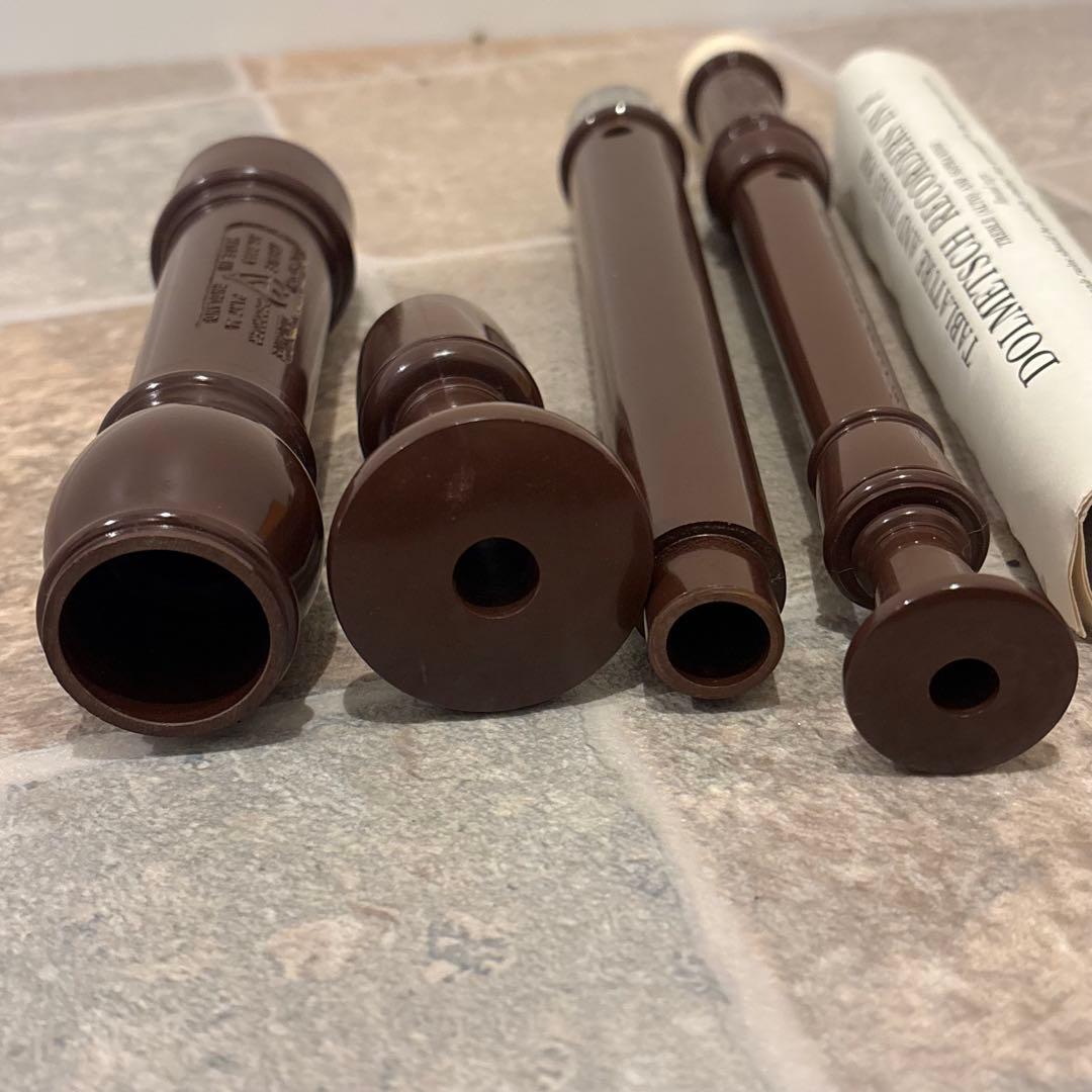 【希少品DOLMETSCH ドルメッチソプラノ・アルトリコーダー ハードケース