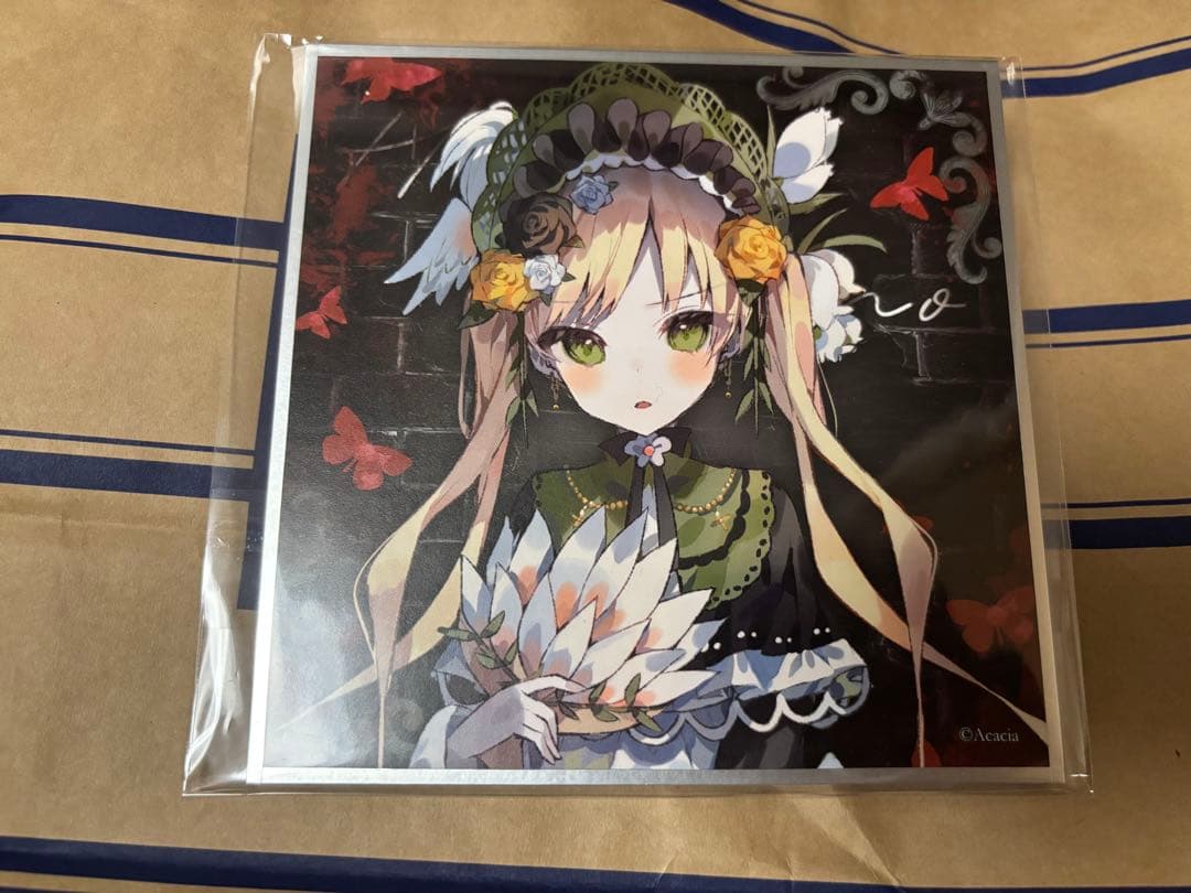 魔法少女ノ魔女裁判　まのさば　中国CF 遠野ハンナ　色紙