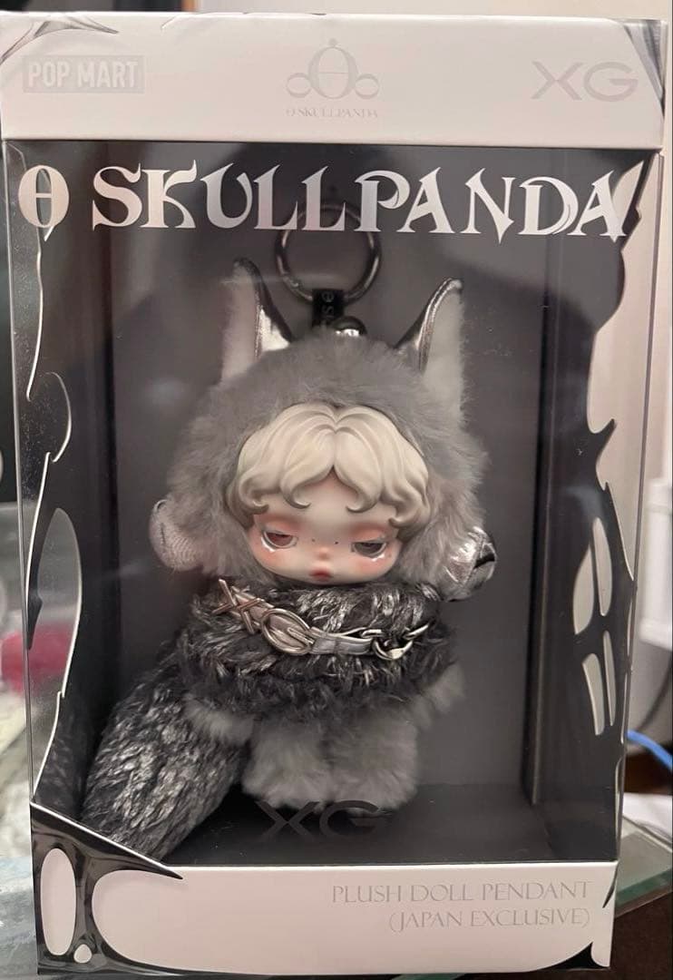SKULLPANDA XGコラボ スカルパンダ　ぬいぐるみペンダント