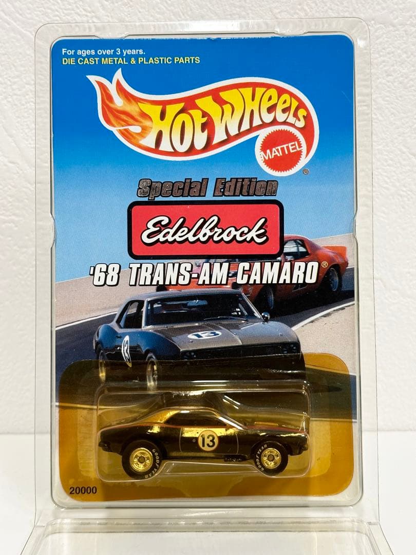 ミニカー Hot Wheels '68 TRANS-AM CAMARO