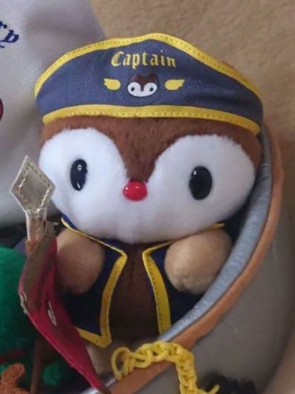 超激レア☆たらいぐまのらんどりー☆丸いたらいに乗ったぬいぐるみ☆ 2000年製