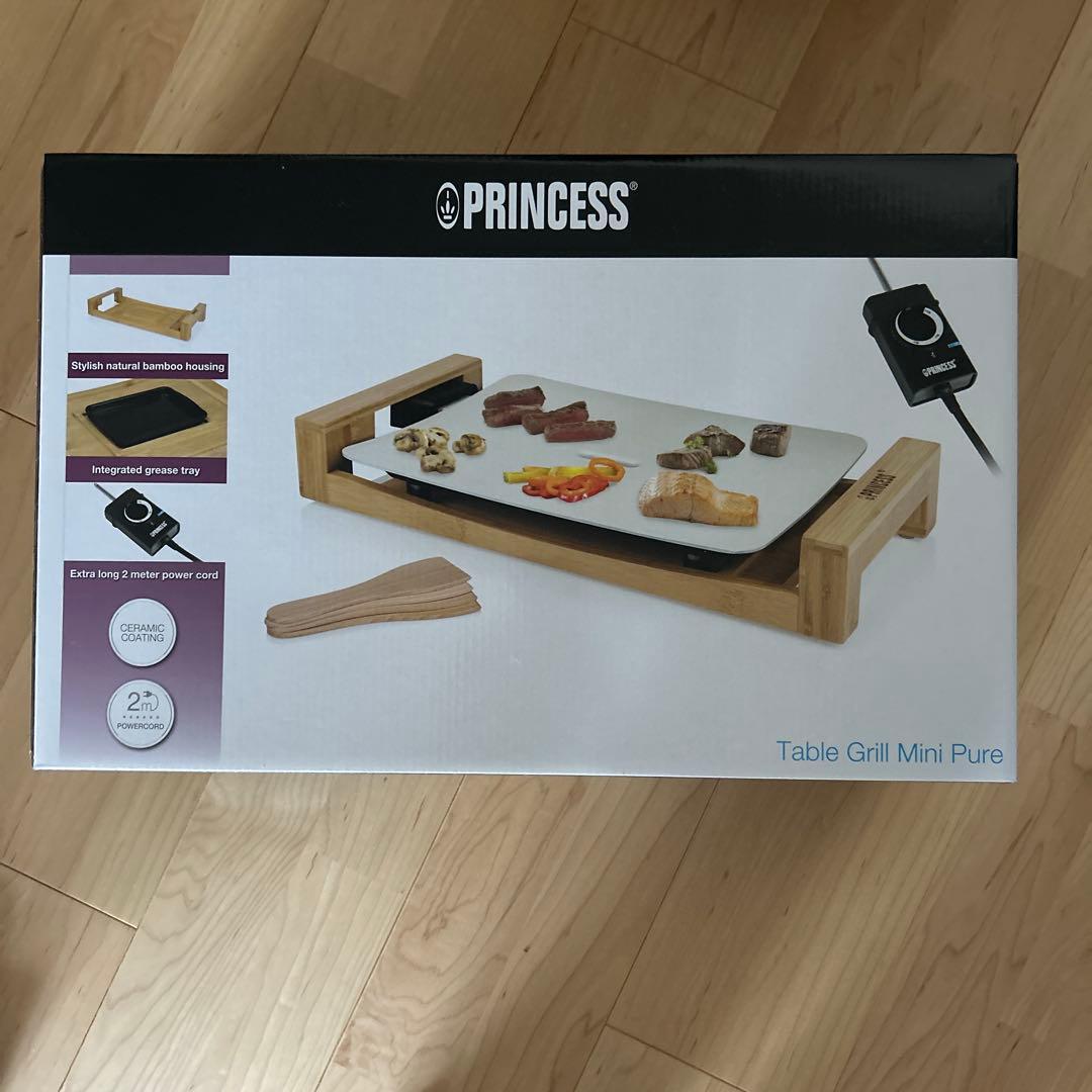 新品未使用プリンセス　Table Grill Mini Pure　ホットプレート