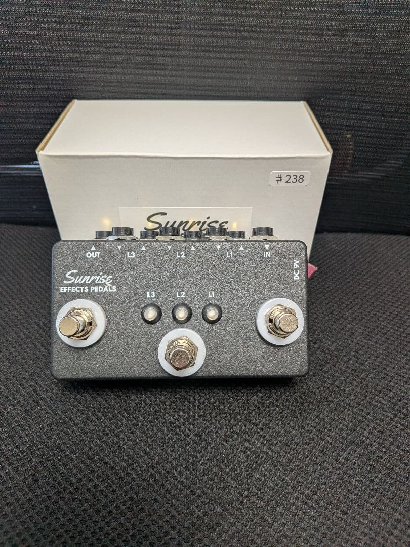 Sunrise Effects Pedals Polaris 3ch スイッチャ