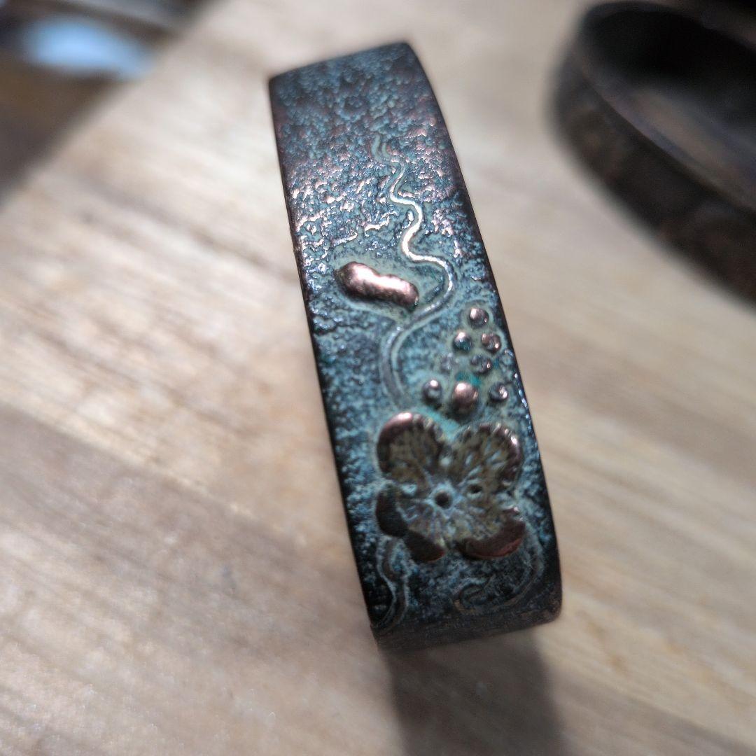 金属製の縁頭 3点セット