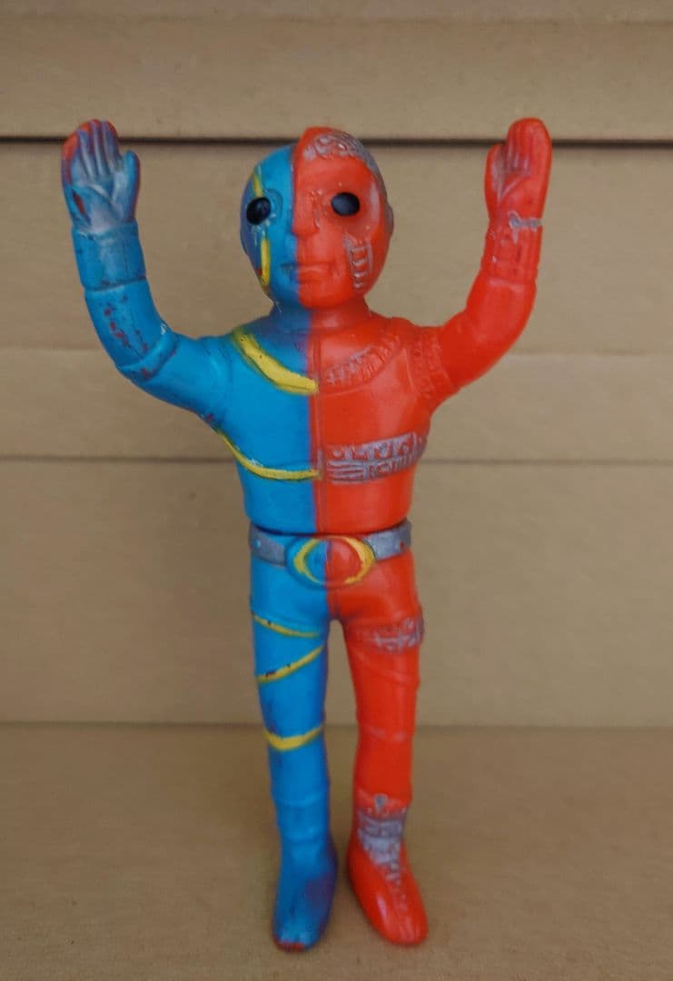 【当時物】【タカトク】【希少品】人造人間キカイダー ソフビ ☆11cm☆石森プロ