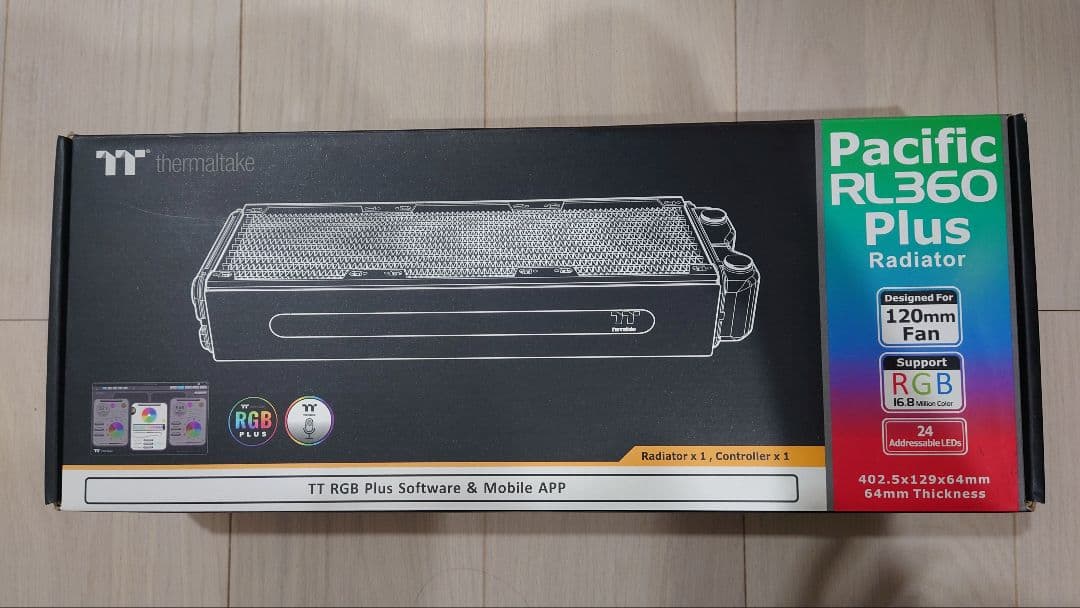 その他 Thermaltake pacific RL360 plus