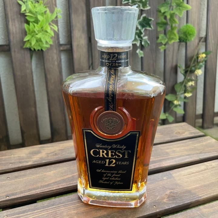サントリーウイスキーCREST12年 43% 700ml