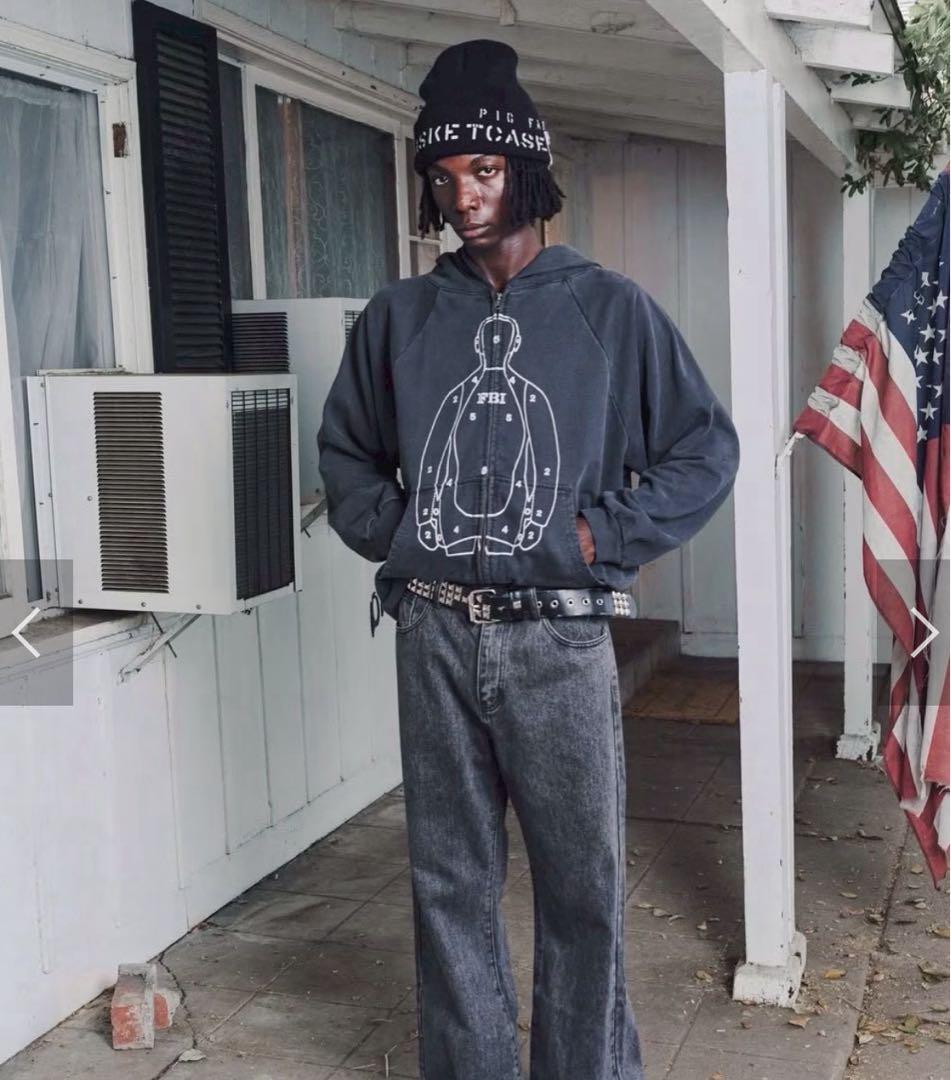 トップス BASKETCASE GALLERY zip hoodie