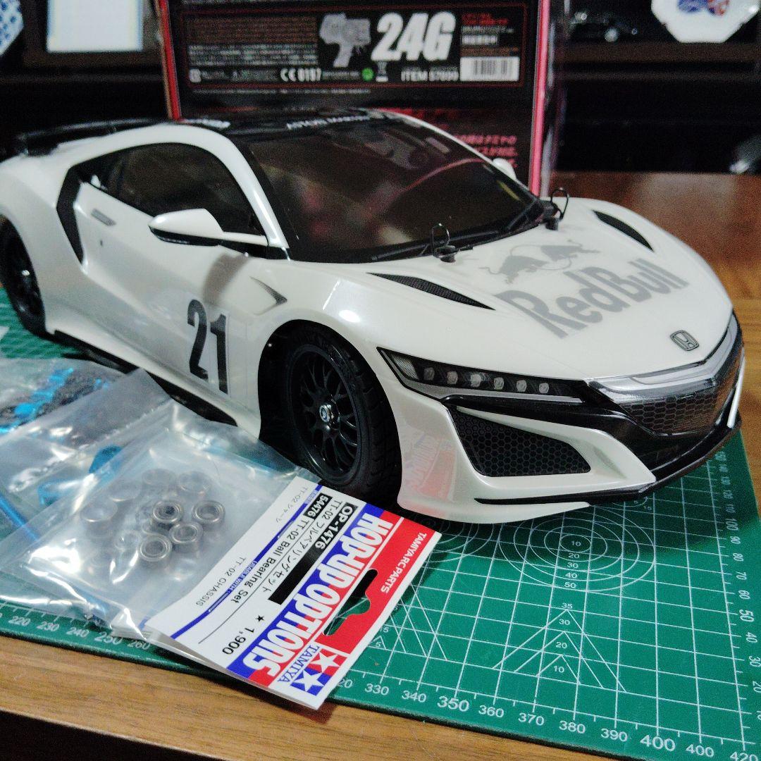 タミヤ TT 02 NSX XBシリーズレッドブル 仕様オプション 多数値下げ