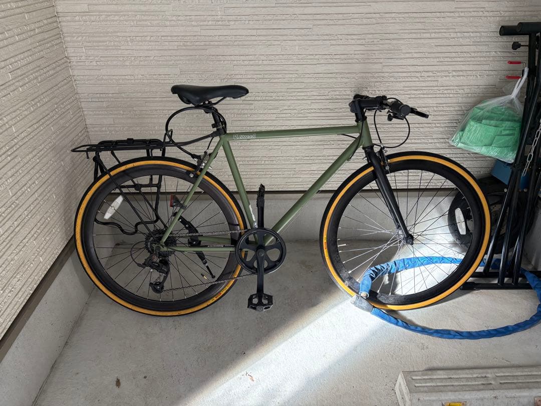 自転車　ピストバイク　T STREET 700C 8D