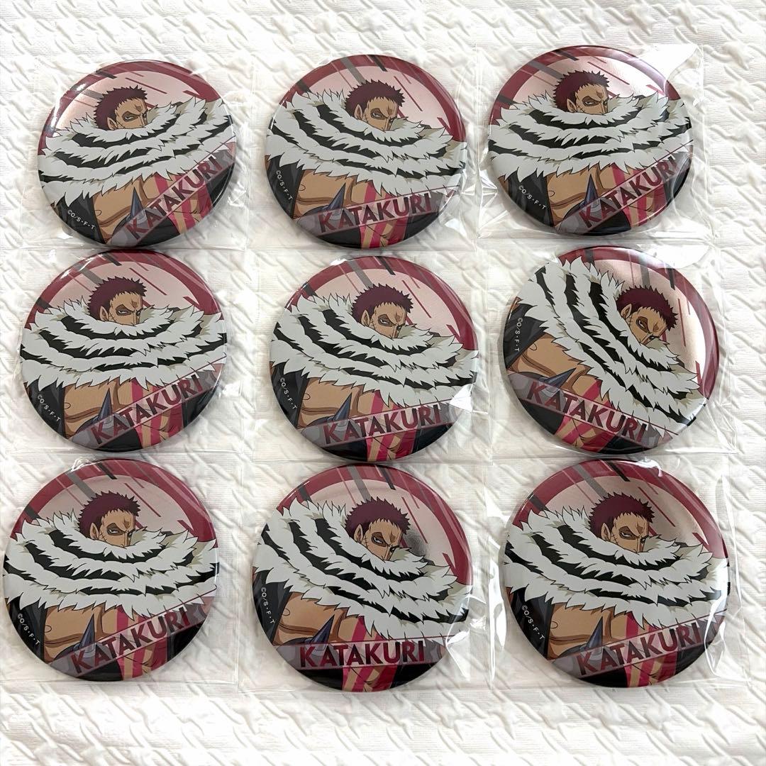 ワンピース　メタル缶バッジ　カタクリ