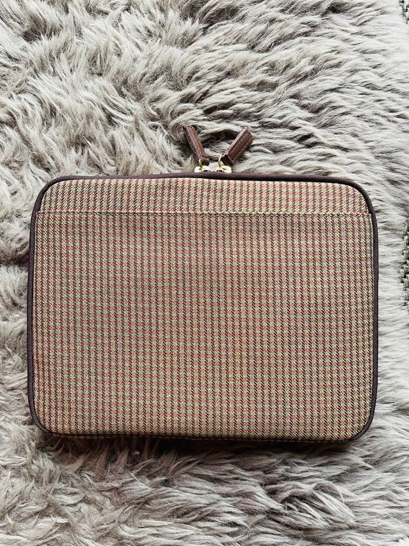 ほぼ日おおきいひきだしポーチ スーツファブリック／ジェントルチ