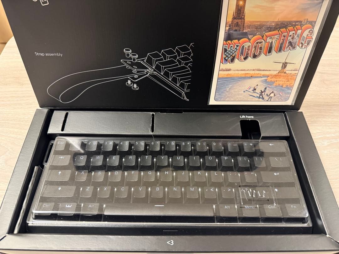 【美品】Wooting 60he 付属品完備❗️