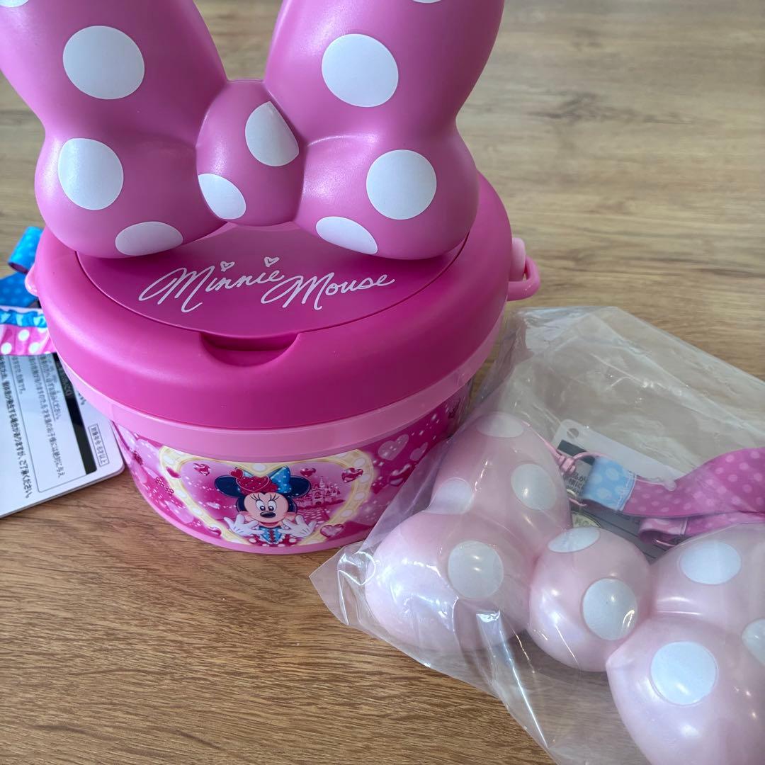 新品　ミニー　パルパルーザ　ポップコーンバケット　スナックケース　ディズニー