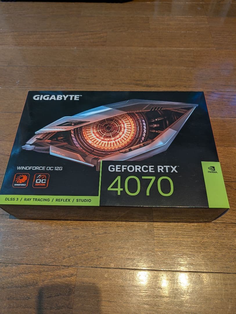 グラフィックボード・グラボ・ビデオカード GIGABYTE RTX4070 12GB