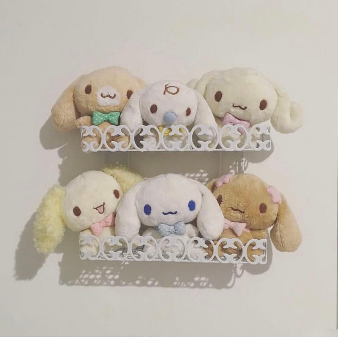 シナモロール 10周年 つれてってシナモン マスコット全種 ぬいぐるみ