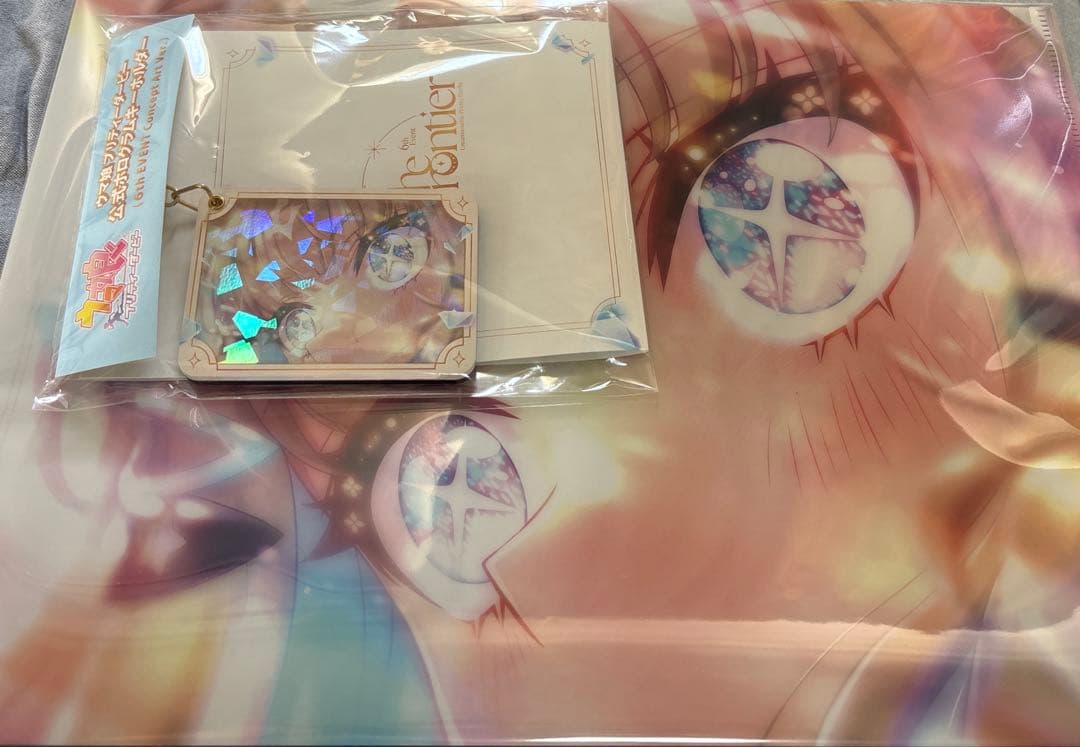 ウマ娘 6th アーモンドアイ 公式ホログラムキーホルダー クリアファイルセット