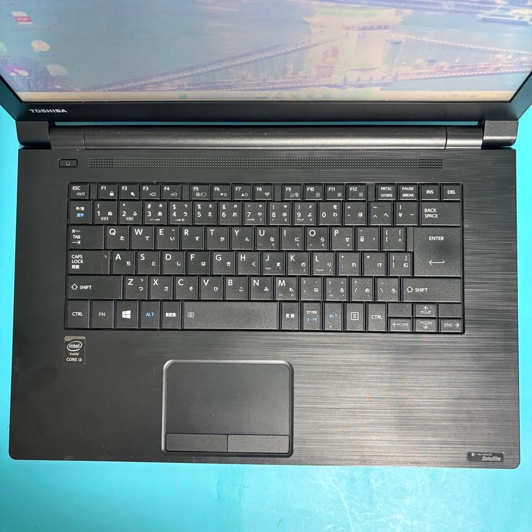 【お買い得】オフィス付★東芝★新品爆速SSD★i3ノートパソコン★メモリ8GB